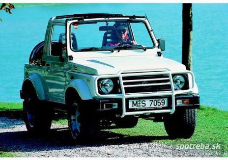 SUZUKI Samurai 1.3 JX softtop - 51.00kW [1997]